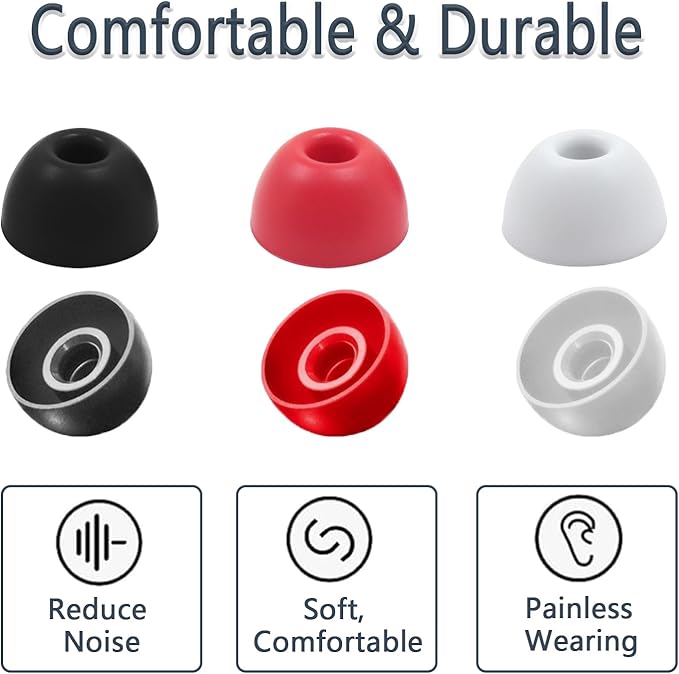 Replacement Silicone Ear Tips for Beats Fit Pro/Studio Buds/Studio Buds+ - Image 7