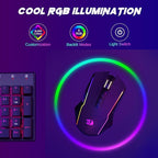 Redragon Wireless Gaming Mouse, Tri-Mode 2.4G/USB-C/Bluetooth Mouse Gaming - Image 3