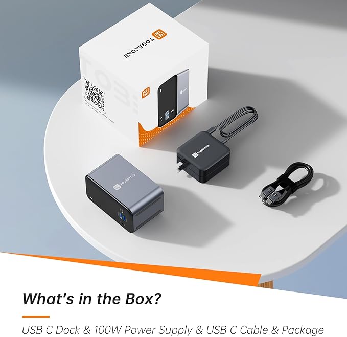 TobenONE USB C Docking Station Dual Monitor - Image 6