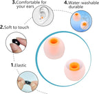 Earbud Tips Ear Bud Tips Soft Anti Slip Washable and Reusable Silicone - Image 5