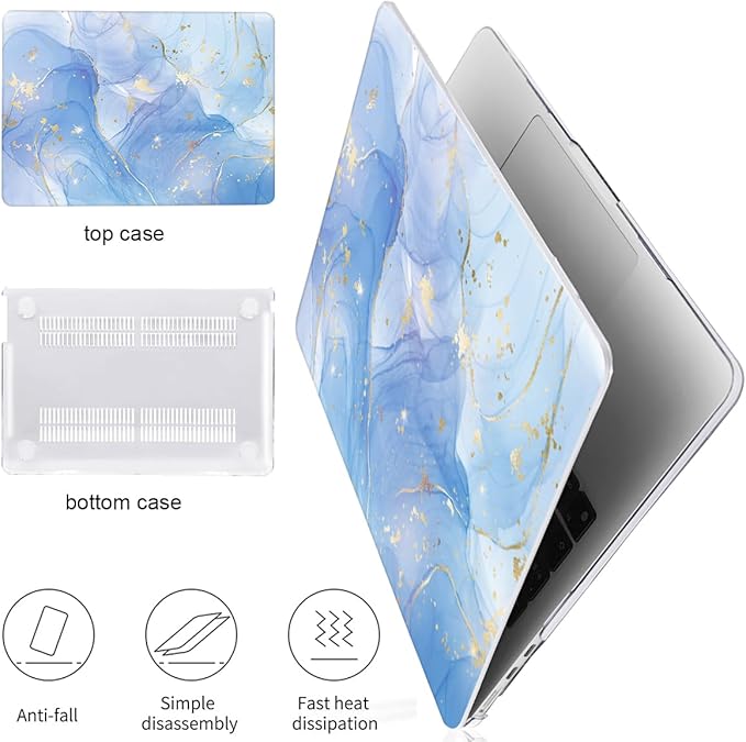 Compatible with M4 MacBook Air 13.6 inch Case 2025 2024 2023 2022 A3240 A3113 - Image 4