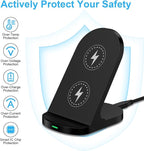 15W Fast Wireless Charger Phone Charging Stand - Image 2