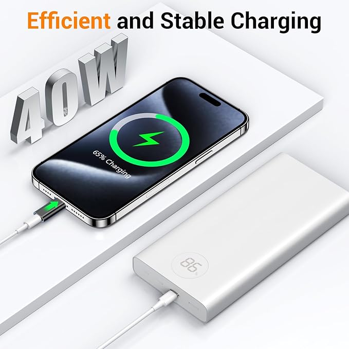 Temdan 4 Pack Lightning to USB C Adapter - Image 6