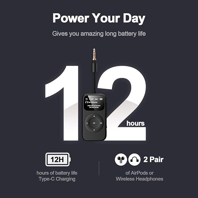 SoundSync Pro Bluetooth Transmitter & Receiver - Image 2