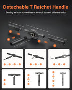 42 in 1 Magnetic Screwdriver, Screwdriver Set, Ring Doorbell, Furniture and DIY - Image 3
