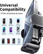 Nycetek 2025 Upgraded Car Vent Phone Mount 360° Rotation, Universal Cellphone - Image 5