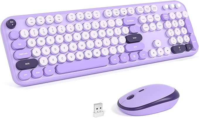 KNOWSQT Wireless Keyboard and Mouse Combo by KNOWSQTKeyboardMouse