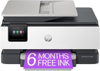 HP OfficeJet Pro 8138e Wireless All-in-One Color Inkjet Printer, Duplex by Amazon+Renewed