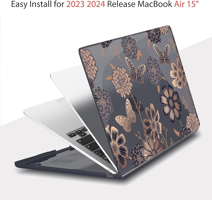 Teryeefi Compatible with M3 MacBook Air 15 inch Model A2941, Designed Hard - Image 5