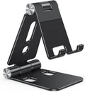 OMOTON Foldable Cell Phone Stand, C4 Portable Aluminum Phone Holder, Adjustable by OMOTON