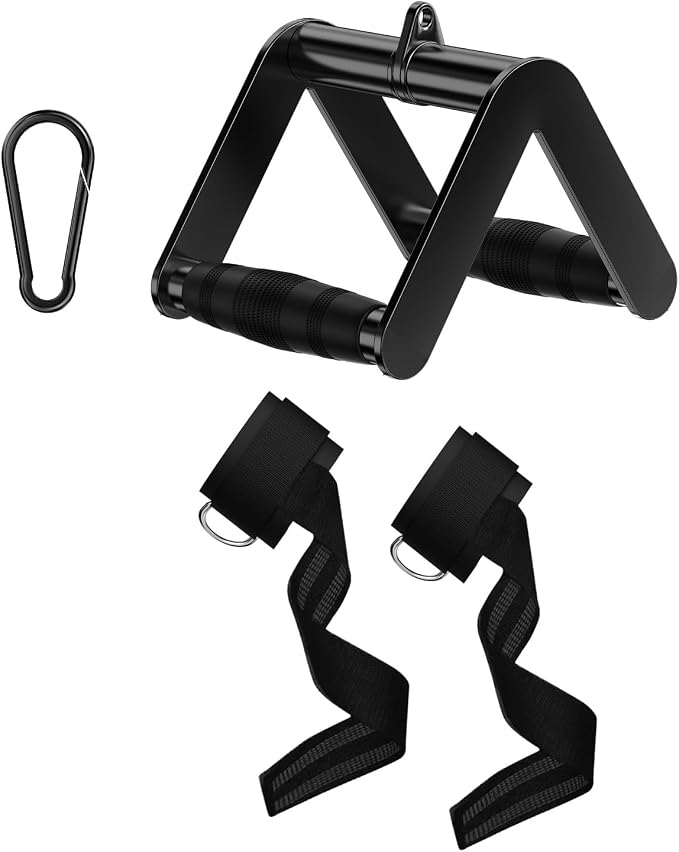 Cable Machine Attachment for Home Gym, Tricep Press LAT Pull Down Attachment by JOTUPLUN