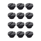 dracaena.io 12 pack G1/4" thread, Thin water Stop Plug Fitting by greenDRACAENA
