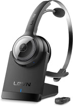 LEVN Bluetooth 5.0 Headset, Wireless Headset by LEVN