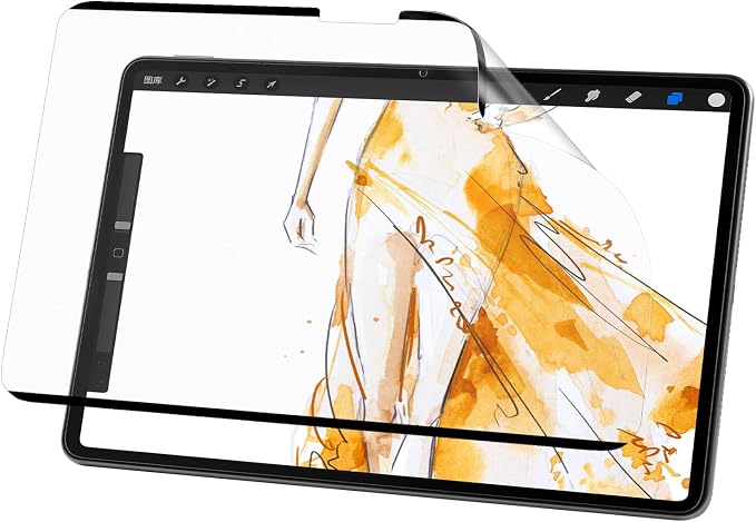Nano-Suction Paper Feel Screen Protector by Unknown