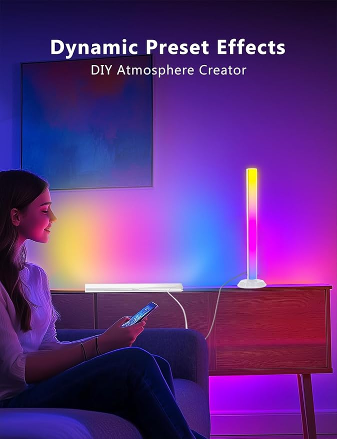 DAYBETTER Smart LED Light Bars, RGB+ICW Gaming Light Bars - Image 7