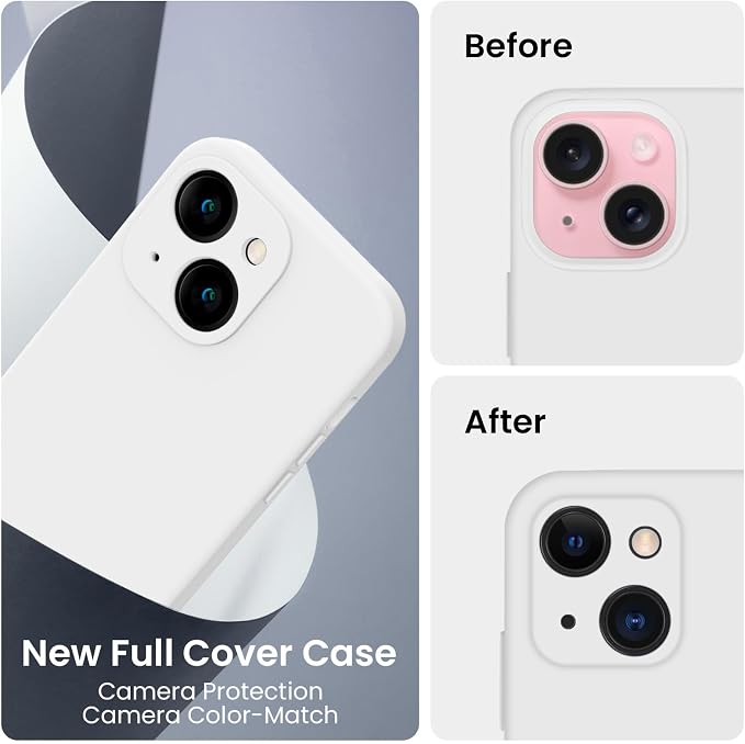 FireNova Designed for iPhone 15 Case, Silicone Upgraded Phone Case with - Image 3