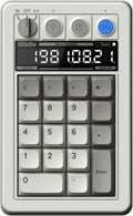 8Bitdo 18 Key Retro Mechanical Numpad, Supports PC & Standard Calculator Mode by 8BitDo