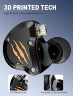 in Ear Monitors Headphones, HiFi Wired Earbuds - Image 2
