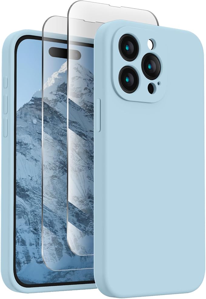 FireNova Designed for iPhone 15 Pro Case, Silicone Upgraded Phone Case with by FireNova