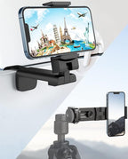 MiiKARE Airplane Travel Essentials Phone Holder, Universal Handsfree Phone Mount by MiiKARE
