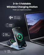 3-in-1 Wireless Charger Charging Station - Image 2
