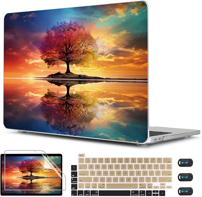 CISSOOK Compatible with MacBook Pro 13 inch Case 2025-2020 Release Model M2 M1 by CISSOOK