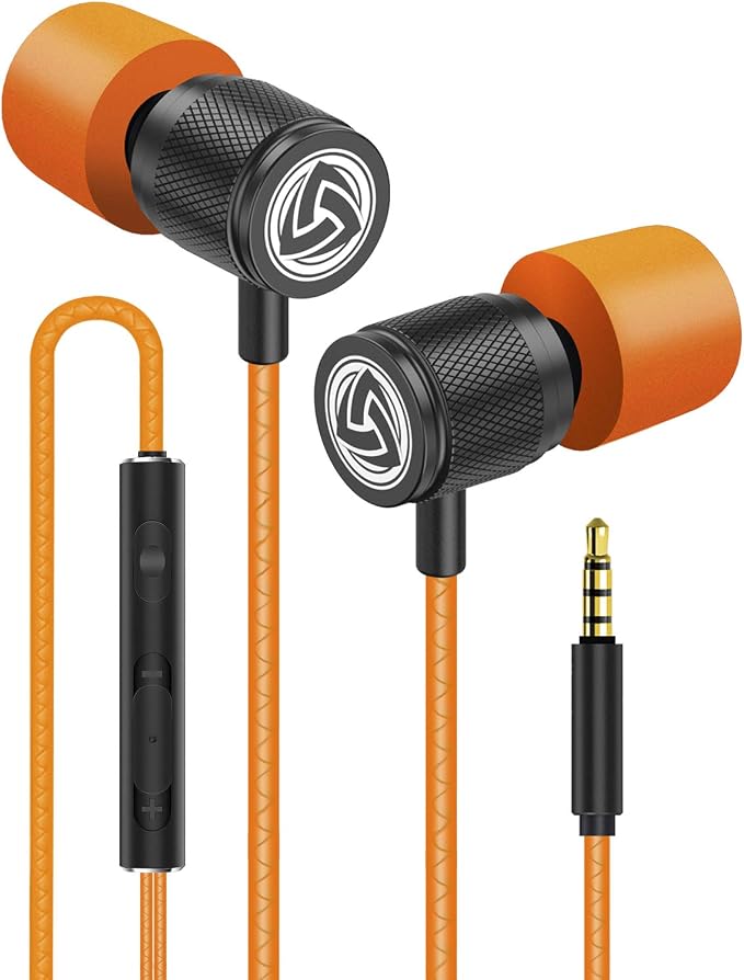 LUDOS Ultra Wired Earbuds in-Ear Headphones, 5 Years Warranty, Earphones by Ludos