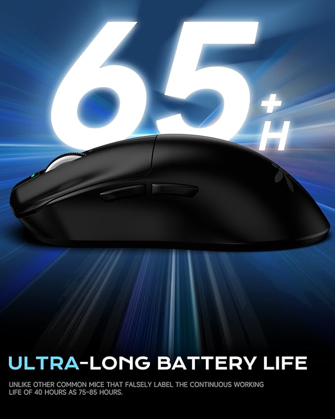 VGN Dragonfly F1 Pro Wireless Gaming Mouse - 49g Ultra-Lightweight - Image 4