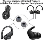 Earbud Tips Ear Bud Tips Soft Anti Slip Washable and Reusable Silicone - Image 3