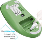 memzuoix 2.4G Wireless Mouse, 1400 DPI Mobile Optical Cordless Mouse - Image 5