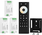 BTF-LIGHTING RF 2.4GHz Wireless Remote RC02RFB &3PCS C02RF Tuya Controller Kit by BTF-LIGHTING