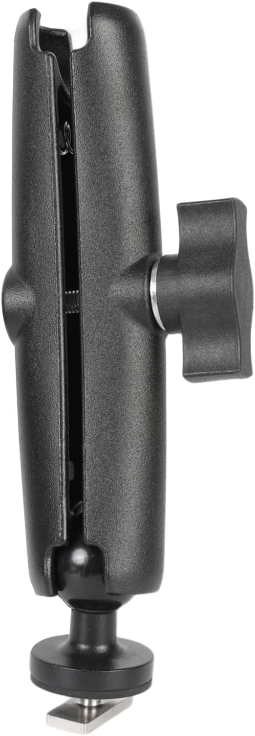 1" Track Ball with T-Bolt Attachment & Long Double Socket Arm, Aluminum Alloy by Unknown