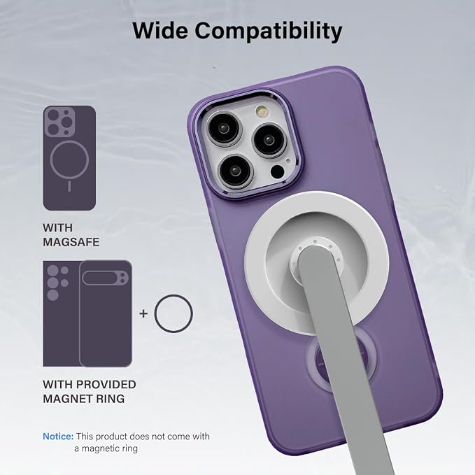 PHOPIK 35" Magnetic Selfie Stick Phone Tripod, Extendable Phone Tripod - Image 4