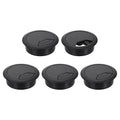 uxcell 5 Pcs 50mm Desk Grommet, Plastic Cable Hole Cover, Wire Cord Cable by uxcell