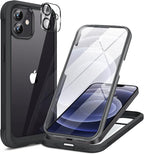 Miracase Glass Series for iPhone 12/12 Pro Case 6.1 inch, Upgraded Full-Body by Miracase