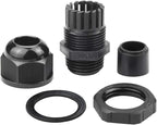 XHF 50 Pcs 1/2" IP68 Strain Relief Nylon Cord Grip Waterproof NPT Cable Glands - Image 4
