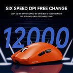 EWEADN X23Pro Wireless Gaming Mouse, 49g Lightweight Mouse, PAW3311 Sensor - Image 4