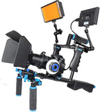 Shoulder Rig Stabilizer Kit, Aluminum Alloy Camera Stabilizer Cage - Image 5