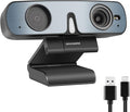 RC28 1080P 60FPS Webcam with Dual Microphones | Cardioid & Omnidirectional by ROCWARE