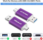 Thkailar 1TB USB C Flash Drive 3.1 USB A and Type C Ports, Thumb Drive - Image 5
