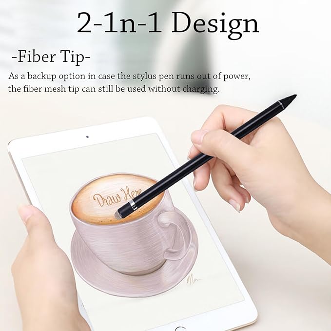 Stylus Pen for iPad, DOGAIN Active Pencil for Touchscreen - Image 3