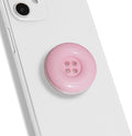Solid Color Button Phone Grip – Minimalist Design, Durable and Lightweight by OnTheGripofficial