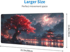 Gaming Mouse Pad Desk Pad, Extended Big Mouse Pad, 31.5x11.8 Inch Long Computer - Image 3