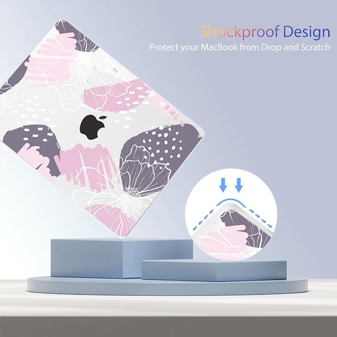 Teryeefi Compatible with M4 M3 M2 MacBook Air 15 Inch 2024 2023 Case Model - Image 5