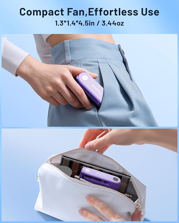 SWEETFULL Portable Handheld Mini Fan - Image 4