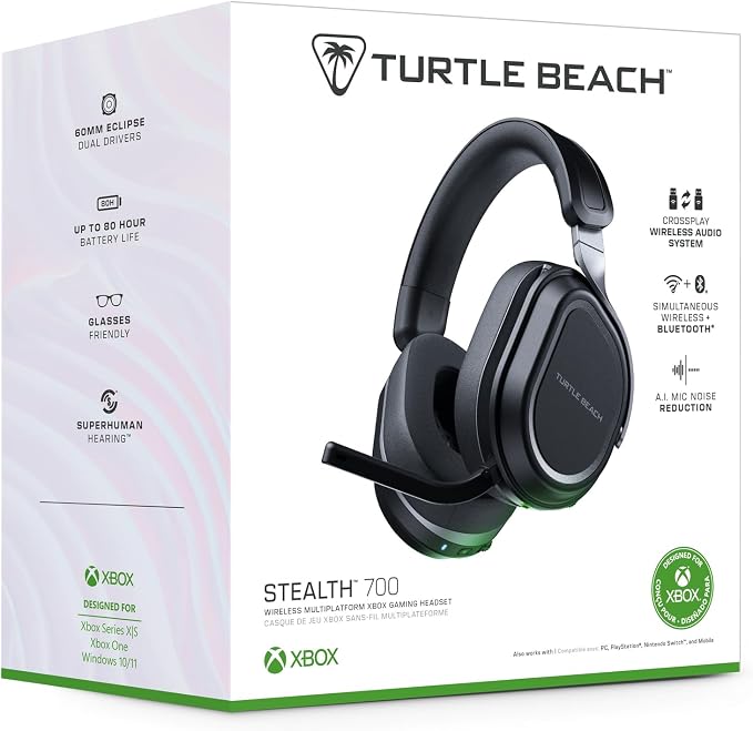 Turtle Beach Stealth 700 Gen 3 Wireless Multiplatform Amplified Gaming Headset - Image 9