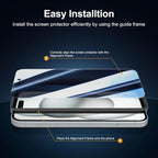 NEW'C 3 Pack Privacy for iPhone 16, iPhone 15 Screen Protector, Anti-Spy - Image 5