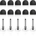 Bopomofo 10 Rubber Tips+5 Transparent Disc Trips, High Precision and High by Bopomofo