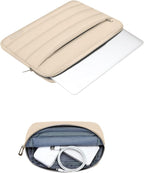 MOSISO 15-15.6 inch Laptop Case, 16 inch Puffy Laptop Sleeve Compatible - Image 3