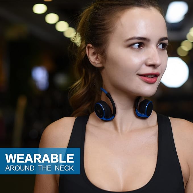 Small Bluetooth Headphones Wrap Around Head - Image 3